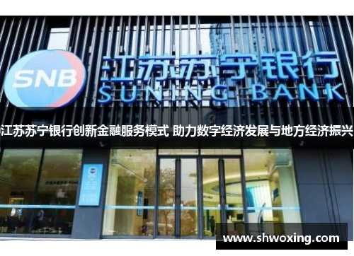 江苏苏宁银行创新金融服务模式 助力数字经济发展与地方经济振兴